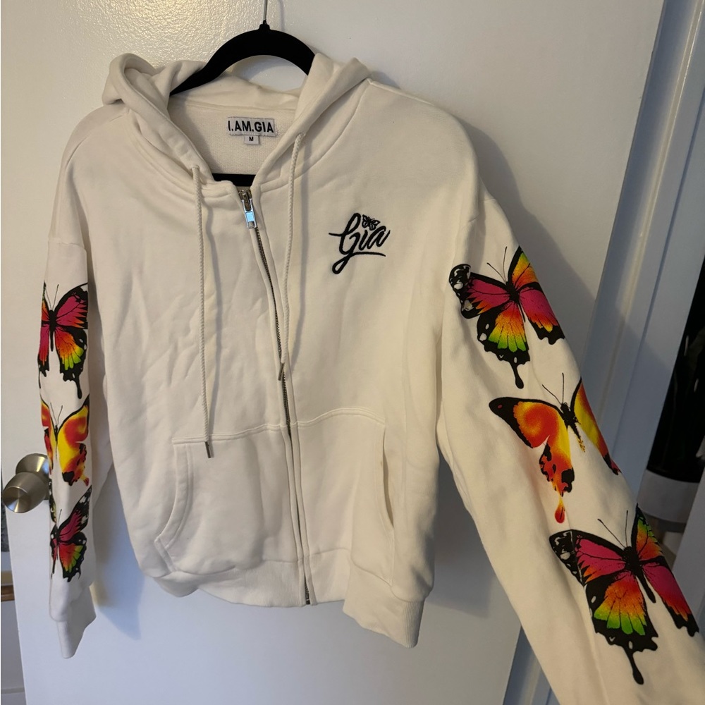 I AM GIA butterfly hoodie